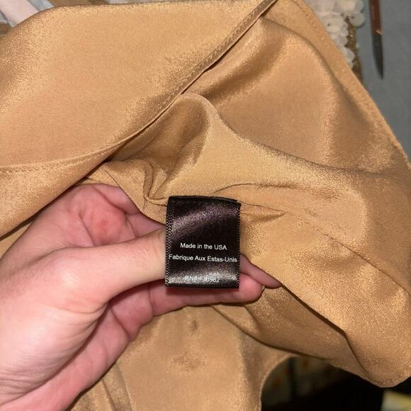 Dress the Population Casandra Sequin Shift Dress | Cream & Pink Sequin | Size M - Picture 14 of 15